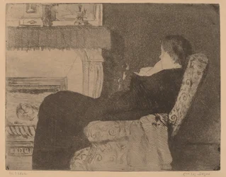 Devant la cheminée (No. 1)