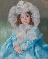 Margot Lefebre en bleu, 1902