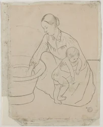 Le Bain (verso)