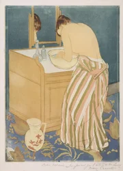 Femme se baignant (La Toilette), 1890-1