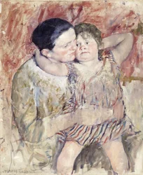 Femme et Enfant (Mathilde tenant un enfant), c.1900