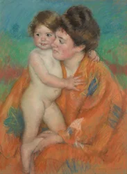 Femme avec bébé