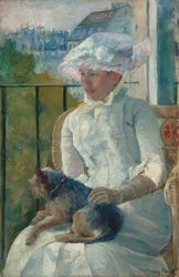 Jeune fille à une fenêtre