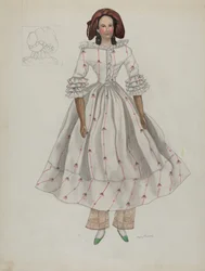 Poupée, vers 1936