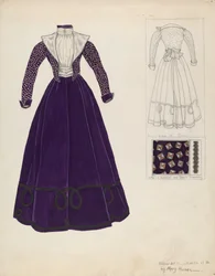 Robe, vers 1938