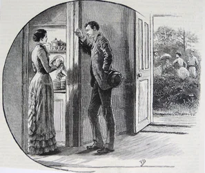 Illustration de la ménagère