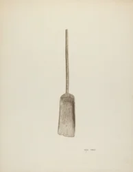 Pelle à grain, vers 1940