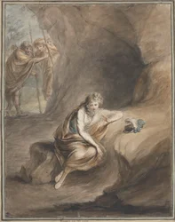Imogen dans la caverne, 