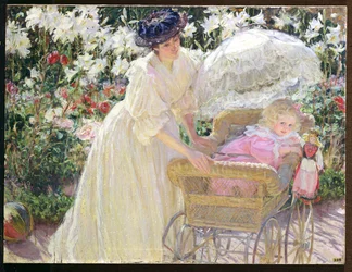 Roses et lys