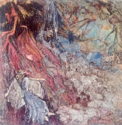 Fée passant devant la tanière des gobelins