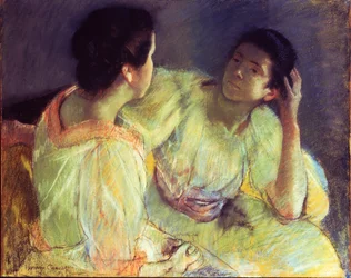 La Conversation, vers 1896