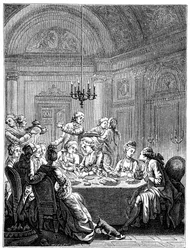 Le souper, 1885