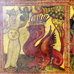 La Femme vêtue de soleil, 14e-15e siècle