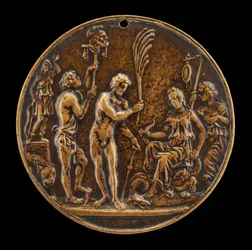 Scène Allégorique - Sacrifice à Diane, seconde moitié du 15ème siècle