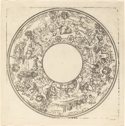 Bacchus dans un chariot