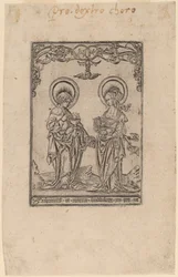Sainte Marie Madeleine et Saint Jean l