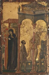 La Flagellation, première moitié du 14ème siècle