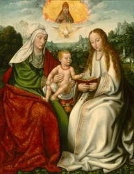 Sainte Anne avec la Vierge et l