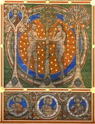Adam et Ève (détail)