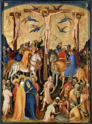 Crucifixion (tempera sur bois)