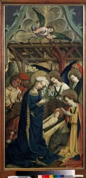 La Nativité (Peinture du maître du château de Lichtenstein)
