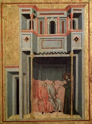 Cycle de la vie de Sainte Cécile (détail)