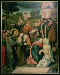 La résurrection de Saint Lazare (détail)