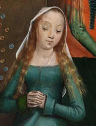 (détail) de la Charité de Saint Nicolas, du Retable de Saint Nicolas, c.1486-93