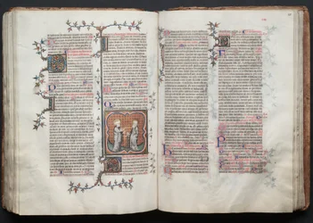 Le Missel de Gotha :  Fol. 114v, Saint-Pierre et Saint-Paul