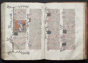 Le Missel de Gotha : Fol. 124v, L