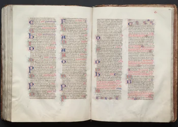 Le Missel de Gotha : Fol. 141v, Texte, vers 1375