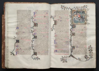Le Missel de Gotha: Fol. 15v, Texte, vers 1375