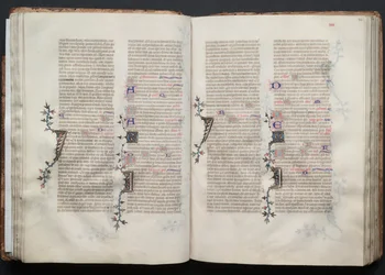 Le Missel de Gotha : Fol. 41v, Texte, c. 1375