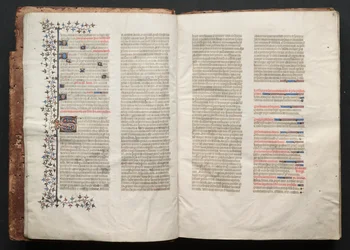 Le Missel de Gotha : Fol. 4r, Texte, vers 1375