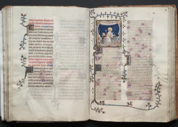 Le Missel de Gotha : Fol. 69r, La Résurrection, c. 1375