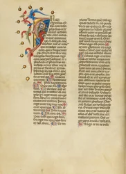 Initiale I : Saint Jean l