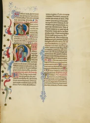 Initiale M : Saint Pierre ; Initiale M : Saint André