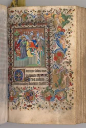 Heures de Charles le Noble, roi de Navarre (1361-1425) : fol. 144r, Trahison du Christ