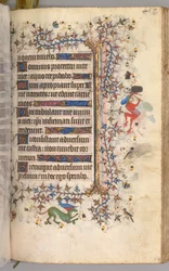 Heures de Charles le Noble, roi de Navarre (1361-1425) : fol. 223r, Texte