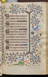 Heures de Charles le Noble, roi de Navarre (1361-1425) : fol. 251r, Texte