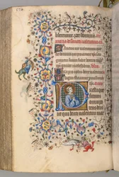 Heures de Charles le Noble, roi de Navarre (1361-1425) : fol. 281v, Saint Valentin
