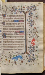 Heures de Charles le Noble, roi de Navarre (1361-1425) : fol. 66r, Texte