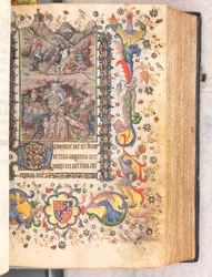 Heures de Charles le Noble, roi de Navarre 1361-1425 : fol. 106r, Jugement dernier, vers 1405