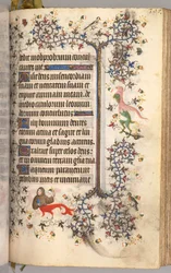 Heures de Charles le Noble, roi de Navarre 1361-1425 : fol. 193r, Texte, vers 1405