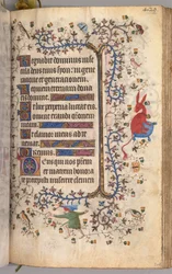 Heures de Charles le Noble, roi de Navarre 1361-1425 : fol. 209r, Texte