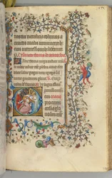 Heures de Charles le Noble, roi de Navarre 1361-1425, fol. 282r, Saint Thomas à Becket, vers 1405