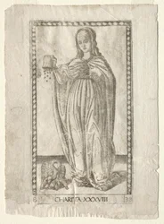 Charité (de la série Tarocchi, B: Principes Cosmiques & Vertus, #38)
