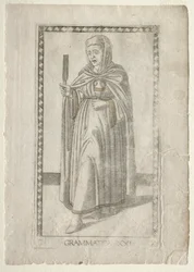 Grammaire des Tarocchi, série C : Arts libéraux, #21, avant 1467