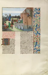 Le roi Charles VI de France se prépare à la guerre avec l