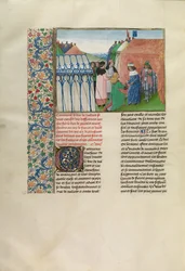 Le roi Charles VI de France reçoit le duc de Jülich